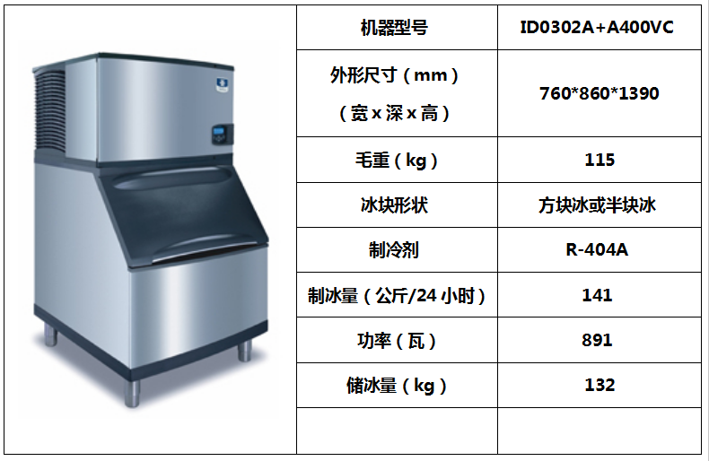 萬利多制冰機ID0302A